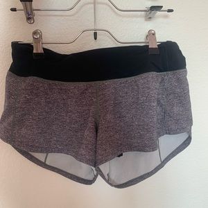 Gray lulu shorts